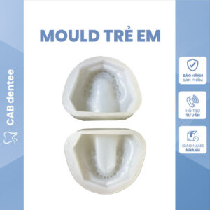 Mould đổ mẫu hàm răng trẻ em 24 răng