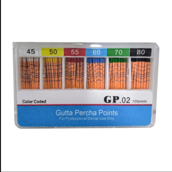 Côn chính guta percha - Cone giấy máy cho file máy nội nha - Hình ảnh 2