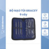 Bộ nạo túi Nha chu GRACEY - Tay cầm nhỏ, 9 cây