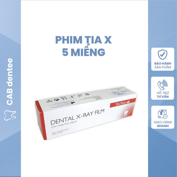 PHIM TIA X NHA KHOA - 5 miếng