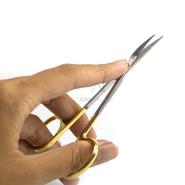 KÉO PHẪU THUẬT CÁN VÀNG 11,5cm - Hình ảnh 3