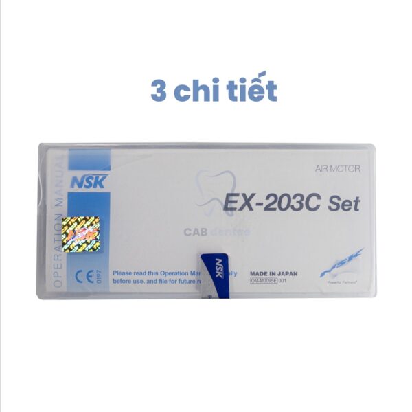 BỘ TAY KHOAN CHẬM NSK 3 CHI TIẾT - Hình ảnh 2