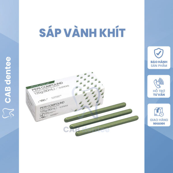 Sáp lấy dấu vành khít GC Peri Compound - Hộp 15 que
