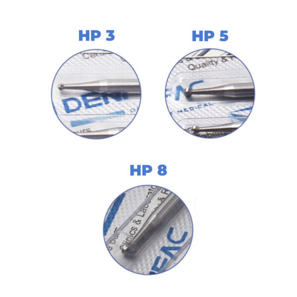 Mũi khoan cắt răng 8 cho tay chậm carbide - 1 mũi - Hình ảnh 2