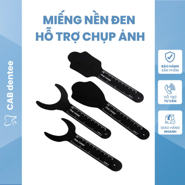 Bảng nền đen chụp ảnh nha khoa - 1 cái