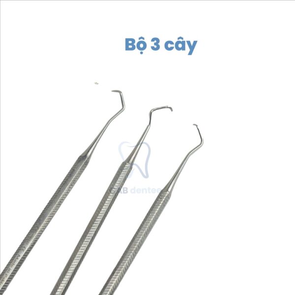 BỘ 3 CÂY CẠO VÔI JACQUETTE - Hình ảnh 2
