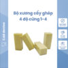 Bộ 4 cục xương thực hành cấy ghép cắm Implant