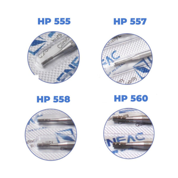 Mũi khoan cắt răng 8 cho tay chậm carbide - 1 mũi - Hình ảnh 3