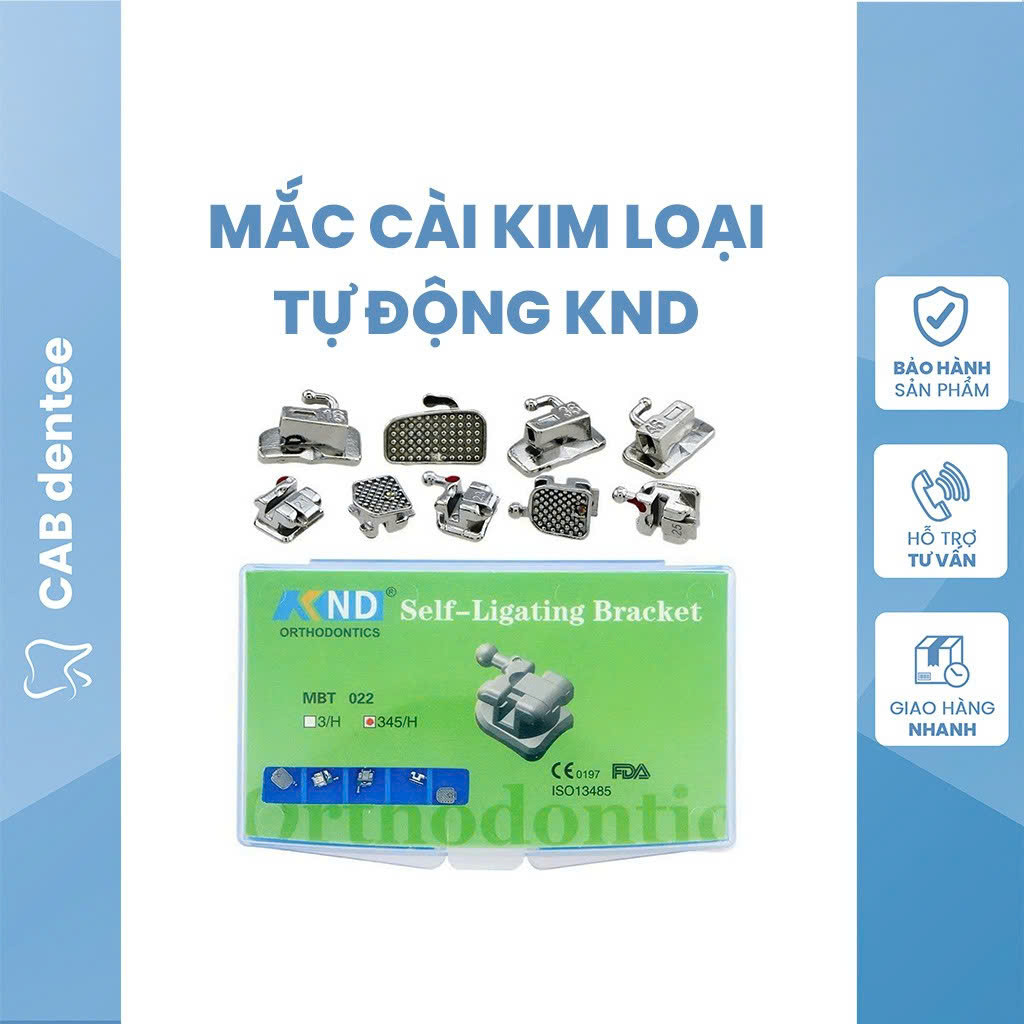 Mắc Cài Kim Loại Tự Động Tự Buộc KND