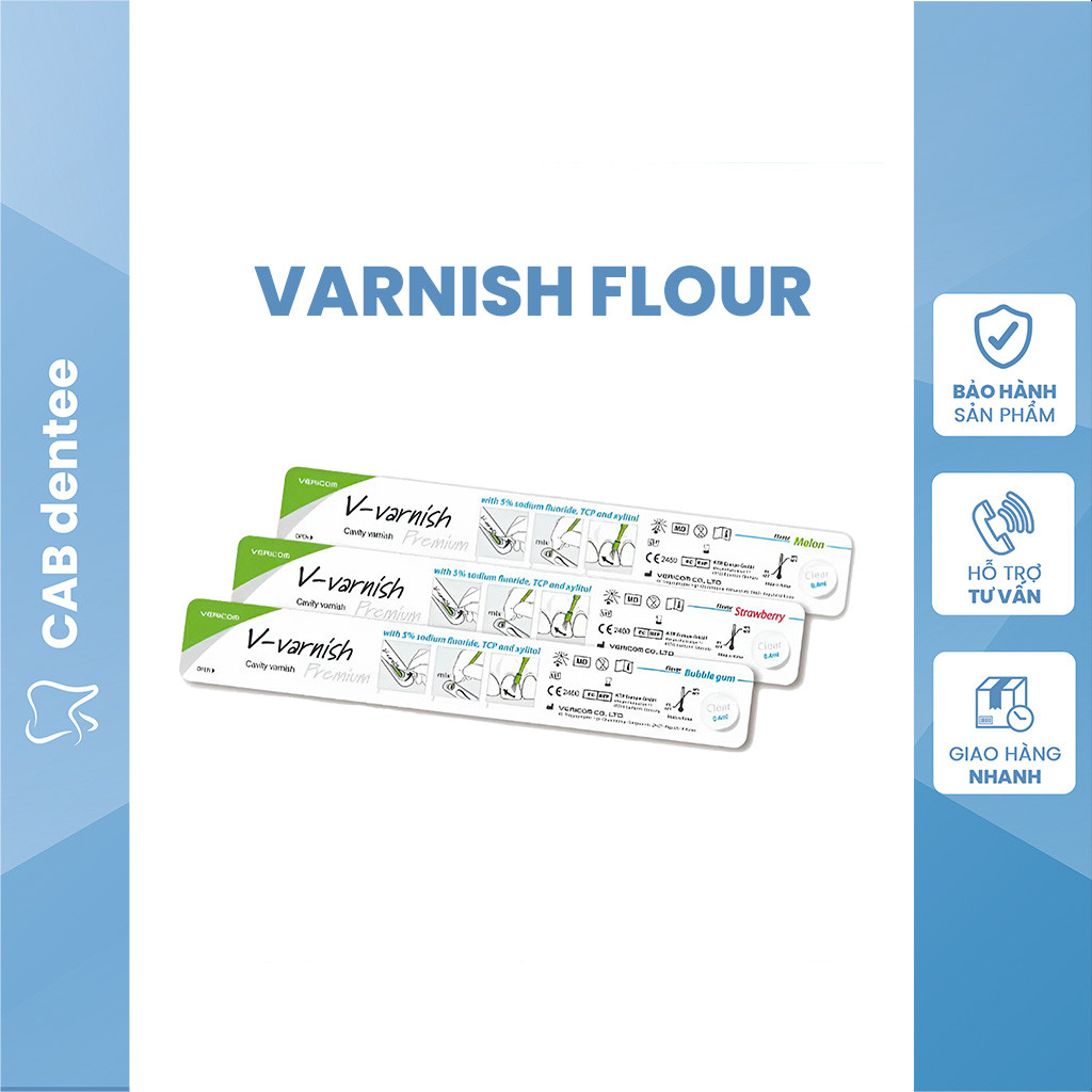 VARNISH FLOUR Hàn Quốc Gel Bôi Ngừa Sâu Răng