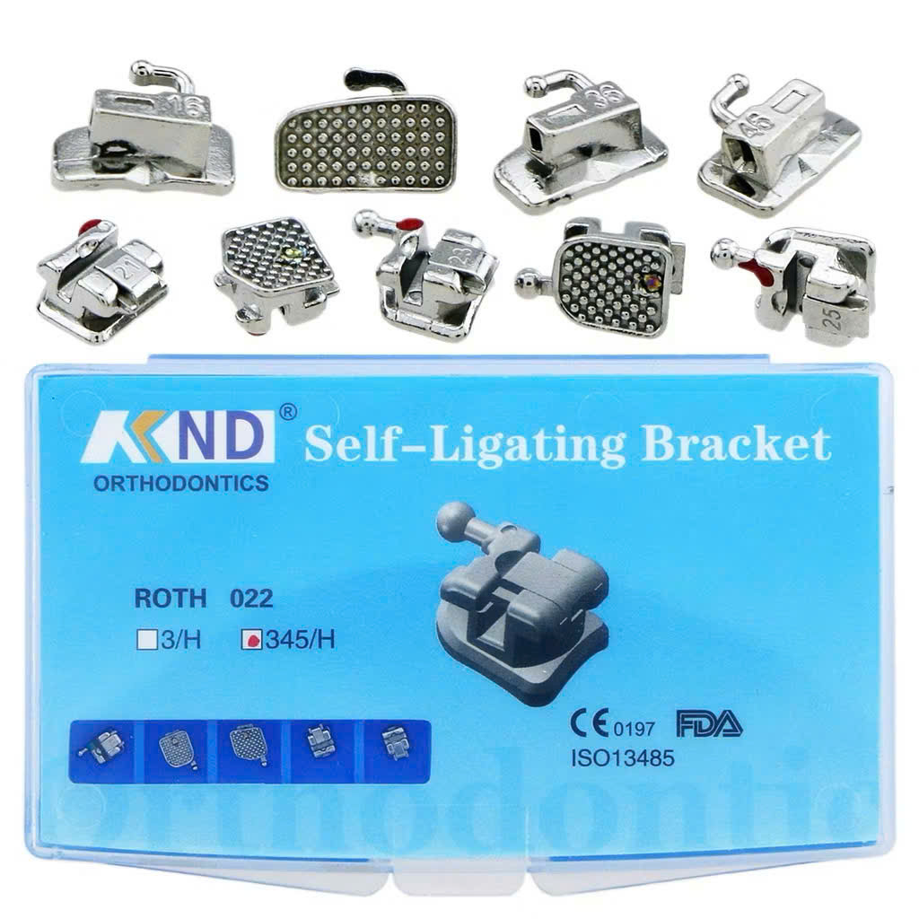 Mắc Cài Kim Loại Tự Động Tự Buộc KND - Ảnh 2