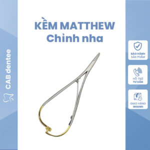 Kềm chỉnh nha Mathieu cán vàng