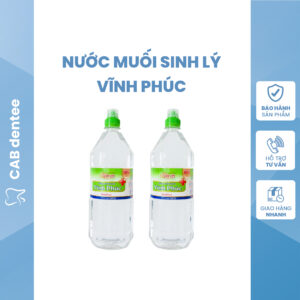 Nước Muối Sinh Lý Vĩnh Phúc 1000ml