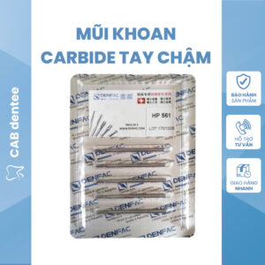 Mũi khoan cắt răng 8 cho tay chậm carbide - 1 mũi