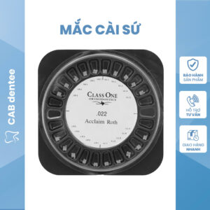 Mắc cài Sứ thẩm mỹ, mắc cài niềng răng, hỗ trợ chỉnh nha cao cấp bộ 20 chi tiết