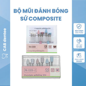 Bộ mũi đánh bóng Sứ Composte nha khoa