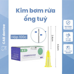 Kim bơm rửa ống tuỷ nội nha 1 lỗ, 2 lỗ