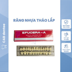 BỘ RĂNG NHỰA THÁO LẮP KHÔNG CHÂN