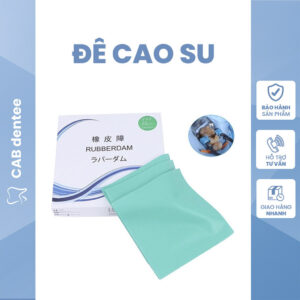 Đê cao su nha khoa cô lập răng 5x5 6x6 - 1 miếng