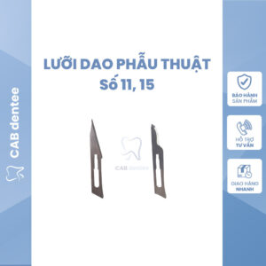 LƯỠI DAO PHẪU THUẬT SỐ 11, 15 - 5 cái