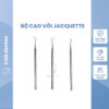 BỘ 3 CÂY CẠO VÔI JACQUETTE