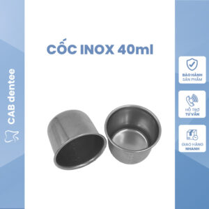 Chén Inox 40ml Nha khoa Y tế