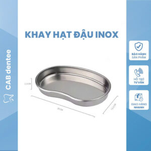 Khay inox hạt đậu y tế