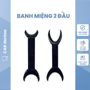 Banh miệng 2 đầu nha khoa - Màu đen