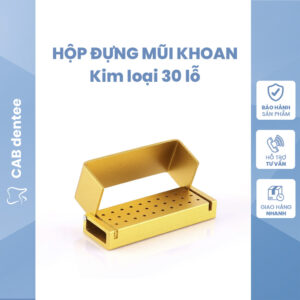 Hộp đựng mũi khoan 30 lỗ màu ngẫu nhiên