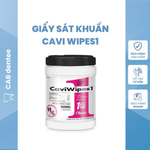 Giấy Sát Khuẩn Lau Bề Mặt Dụng Cụ Y Tế CaviWipes1
