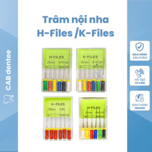 TRÂM NỘI NHA H-files, K-files