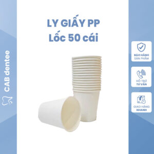 Ly cốc giấy súc miệng 5oz lốc 50 cái