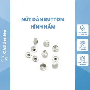 Nút Dán Button Chỉnh Nha - Set 10 Cái