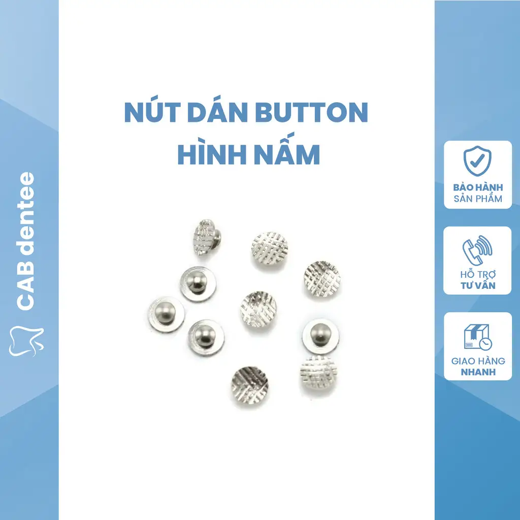 Nút Dán Button Chỉnh Nha - Set 10 Cái Nút Dán Button Chỉnh Nha - Set 10 Cái