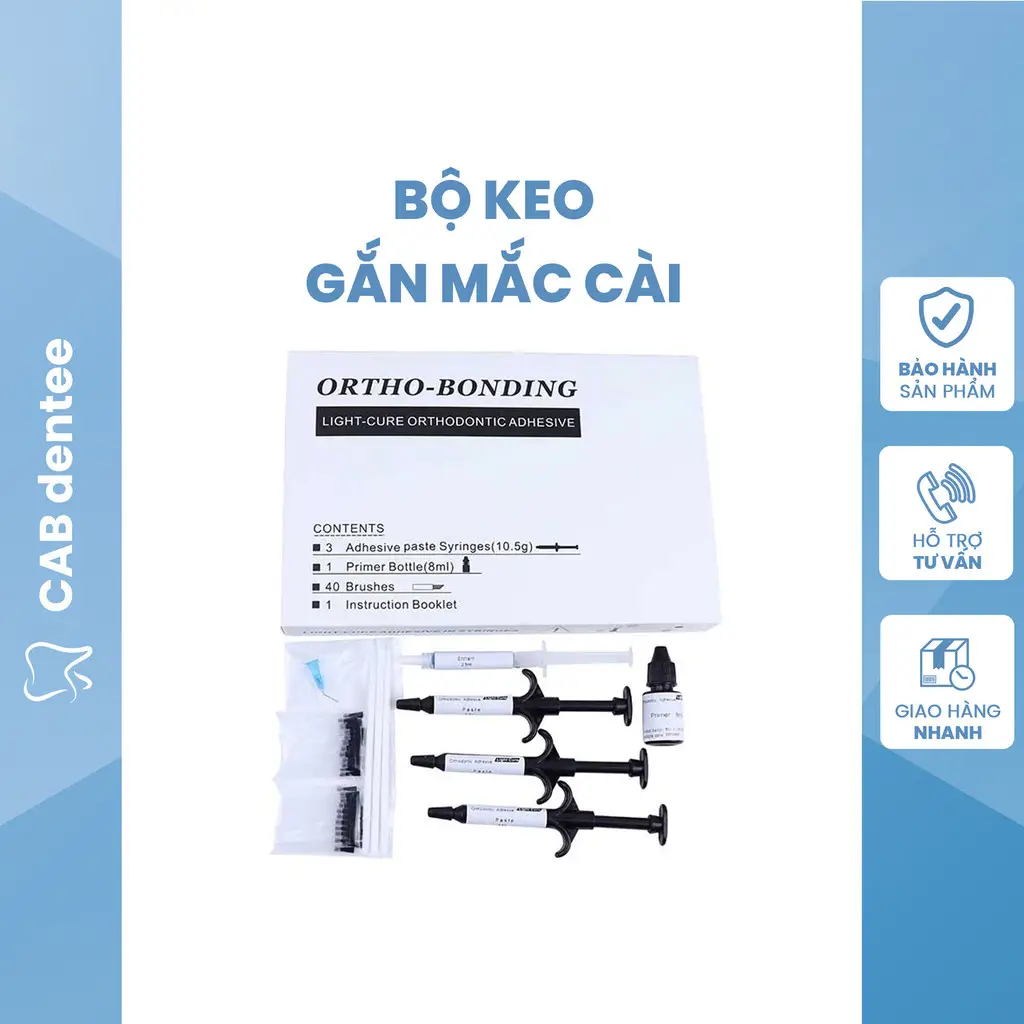 Bộ Keo Gắn Mắc Cài Chỉnh Nha Ortho Bonding Bộ Keo Gắn Mắc Cài Chỉnh Nha Ortho Bonding