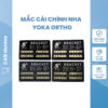 Mắc Cài Kim Loại Chỉnh Nha - YOKA ORTHO