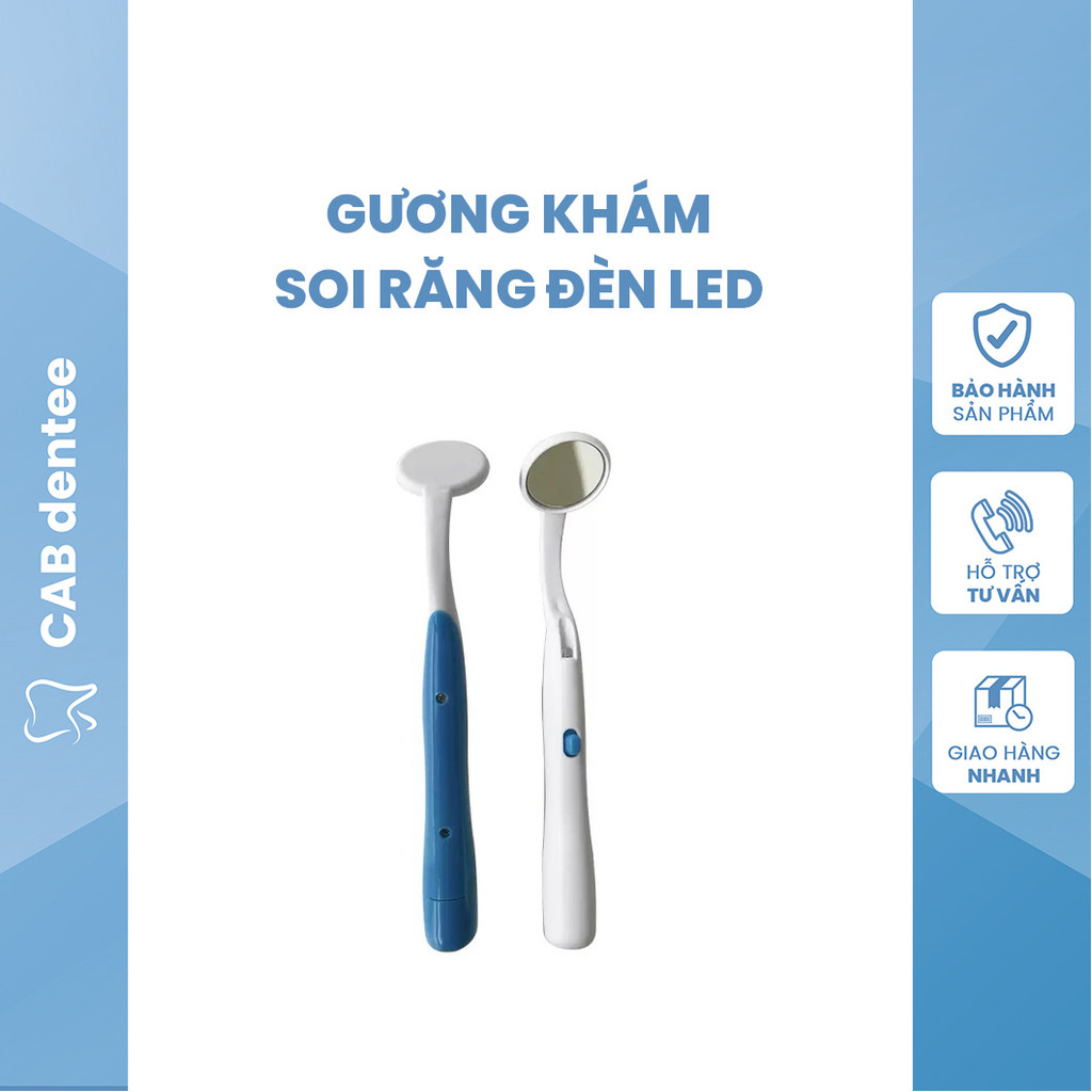 Gương Khám Soi Răng Đèn Led