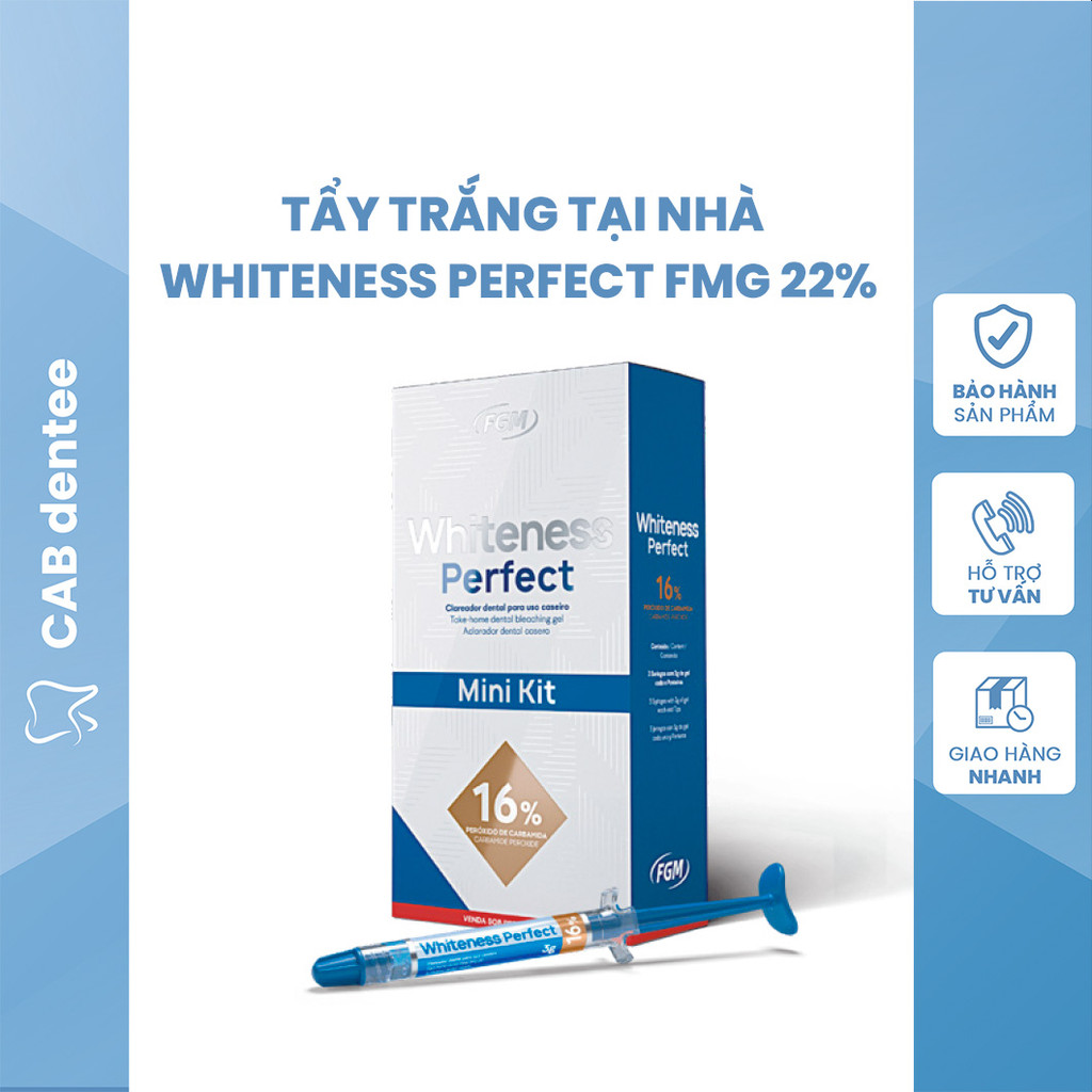 Tẩy trắng tại nhà Whiteness Perfect FMG 22%