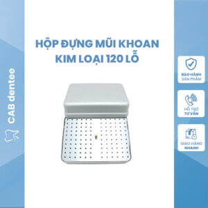 Hộp Đựng Trâm, Mũi Khoan Kim Loại 120 Lỗ