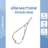 Kềm chỉnh nha Mathieu cán vàng