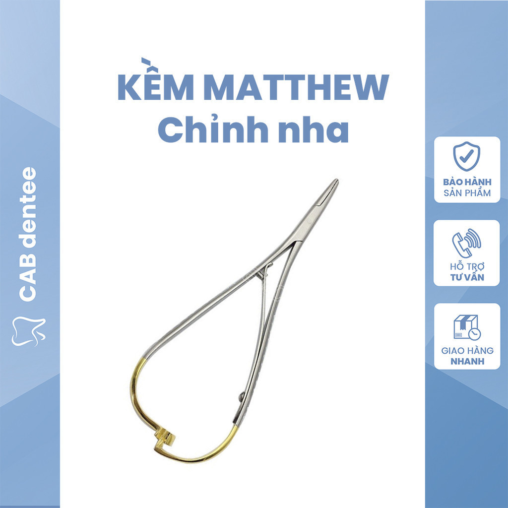Kềm chỉnh nha Mathieu cán vàng Kềm chỉnh nha Mathieu cán vàng