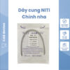 Túi 10 dây cung NITI chỉnh hình răng chuyên dụng cho nha khoa sg 11134201 7rfha m3olg0ni70b222