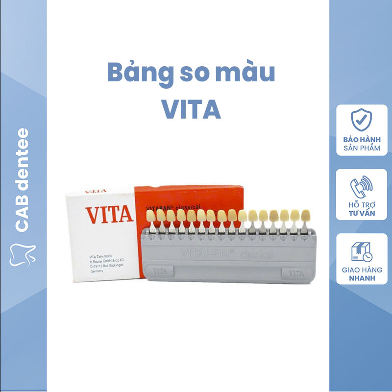 Bảng so màu răng VITA Nha khoa 16 màu Bảng so màu răng VITA Nha khoa 16 màu